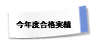 合格実績